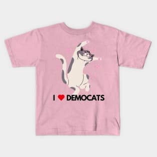 I love Democats Kids T-Shirt